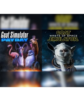 Goat Simulator + Waste of Space DLC + PAYDAY DLC Steam Key GLOBAL